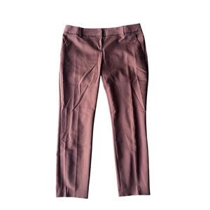 Express Columnist Pants Size 6 Burgundy orange - Excellent!